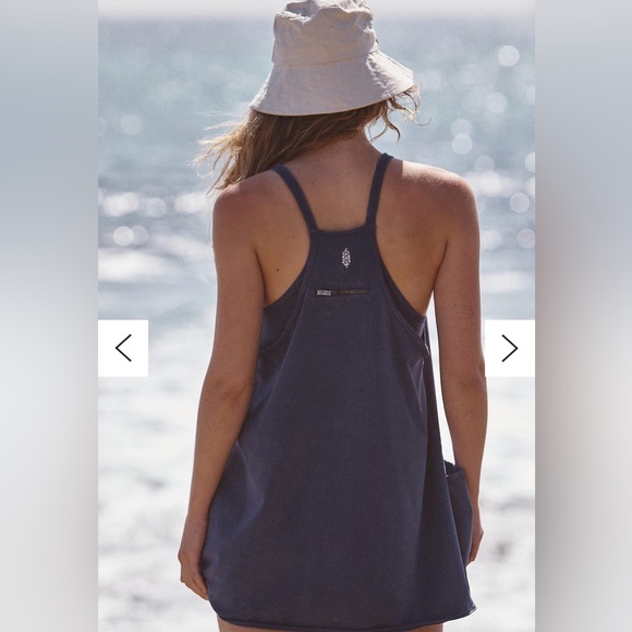 Free People Hot Shot Blue Dress. 💙⚡️ - Picture 2 of 5